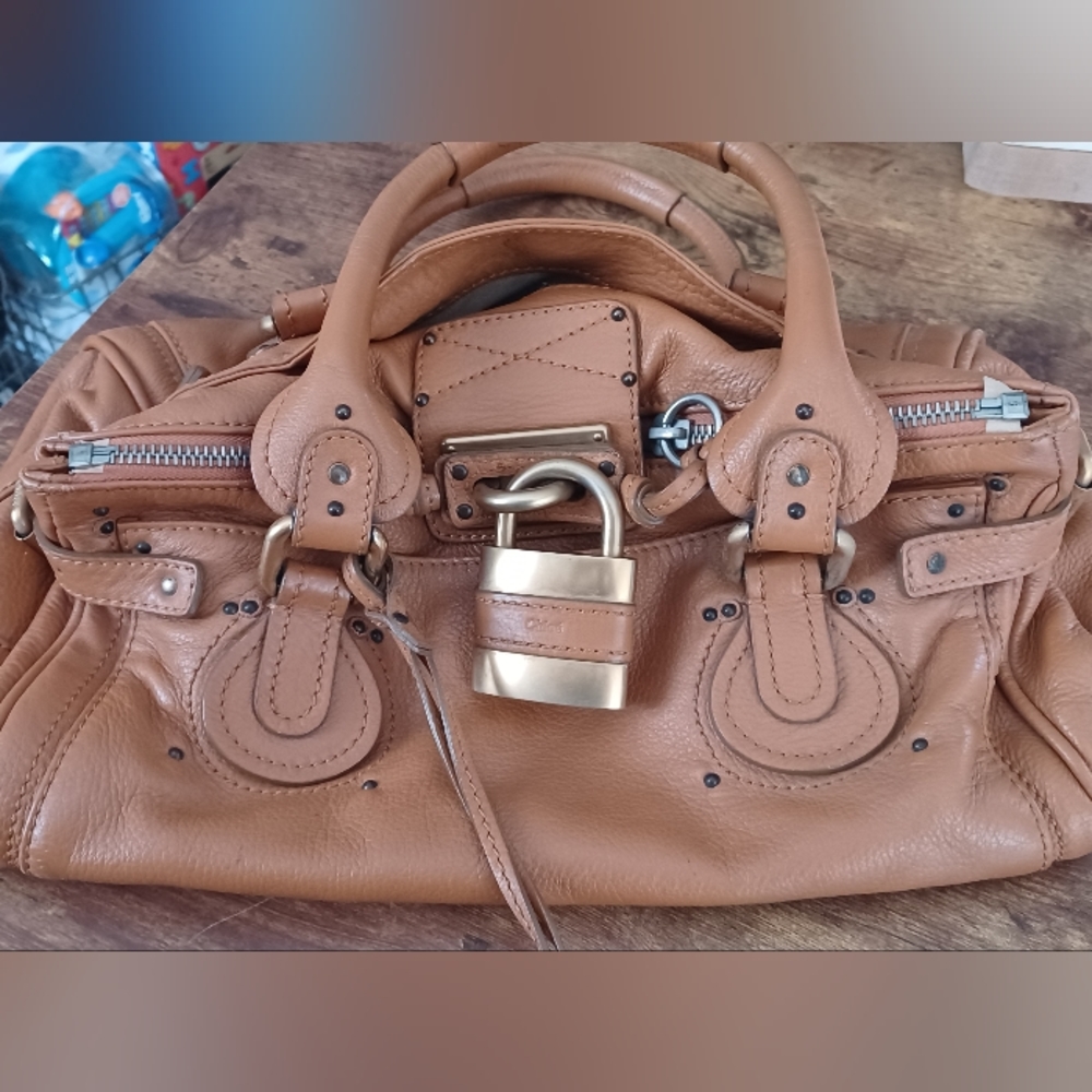 Chloe Vintage Paddington brown leather Handbag - Picture 3 of 16